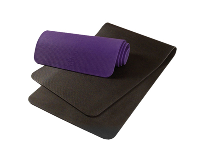 SPRI Yoga Mats in purple and black