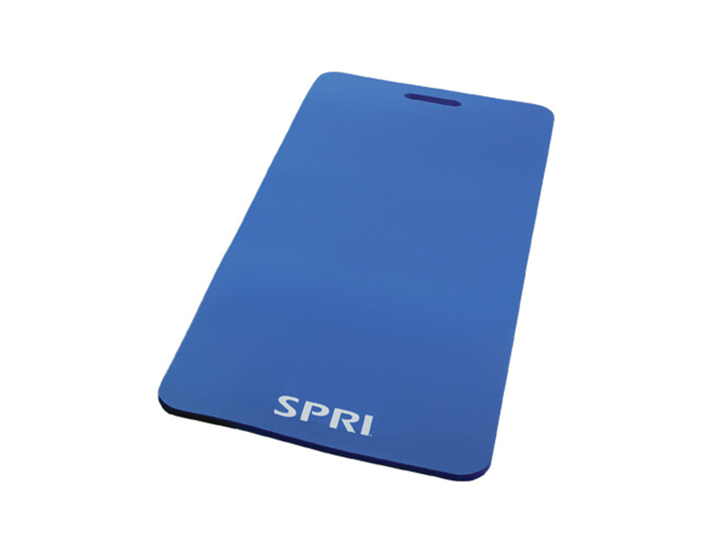 yoga mat in blue by SPRI