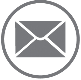Image result for contact email round  icon