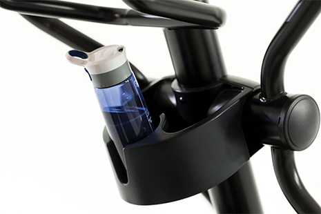 Convenient bottle holder and accessory holder within reach