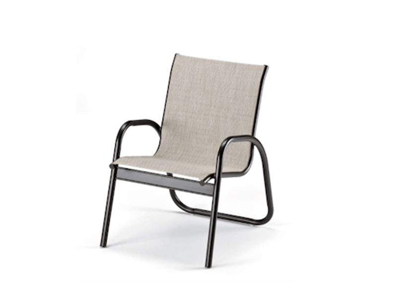 Gardenella Sling Stacking Arm Chair by Telescope Casual