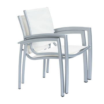 Tropitone Elance Stacking Cafe’ Chair (Package of 2) - TRO-240524 stackable