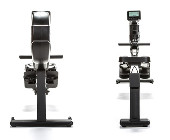 Bodycraft VR4000 rowing machine front and back views