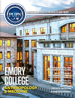 Screen Shot of Emory College catalog