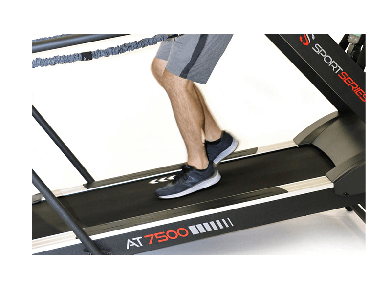 man running backwards on a Sport Series AT7500 Athletic Trainer