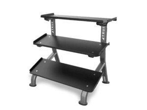 True Fitness - TRU-FS-24 3 Tier Flat Tray Dumbbell Rack