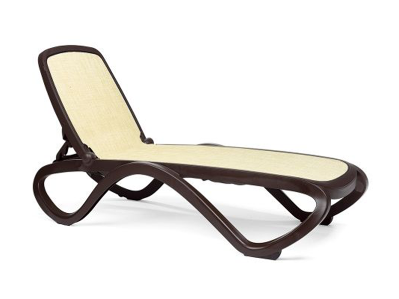 Nardi Omega Chaise in Brown/Tan