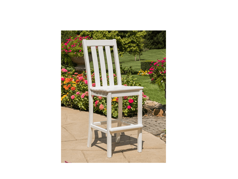 Polywood Bar Side Chair In Garden 2 800x600