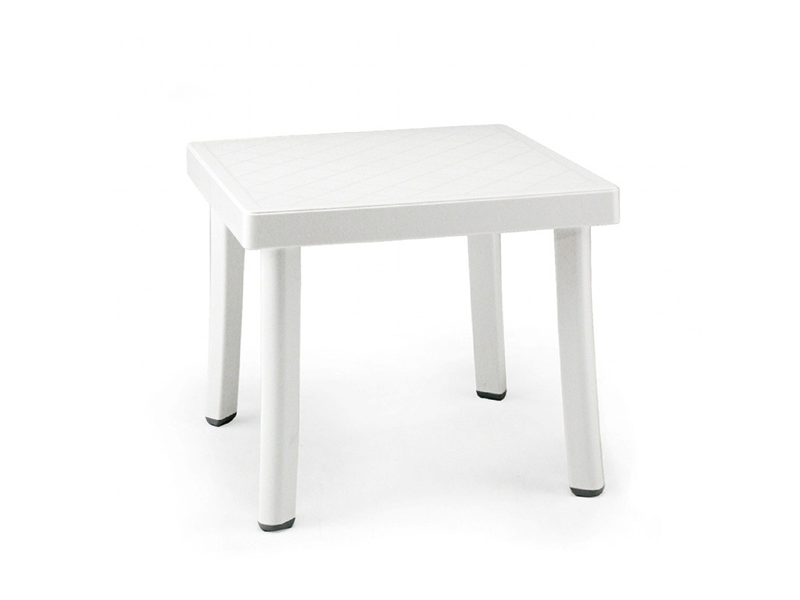 Nardi Rodi 18″ Poly Side Table in white