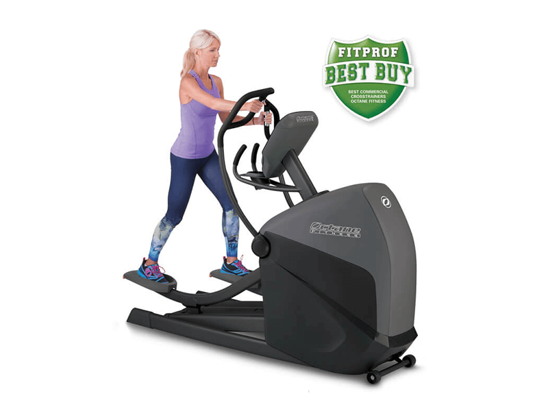Image of woman using the Octane Fitness XT4700 Elliptical