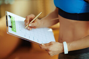 exercise checklist for workouts