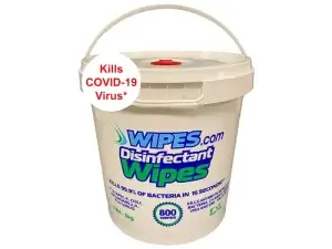 Disinfecting Wipes & Bucket