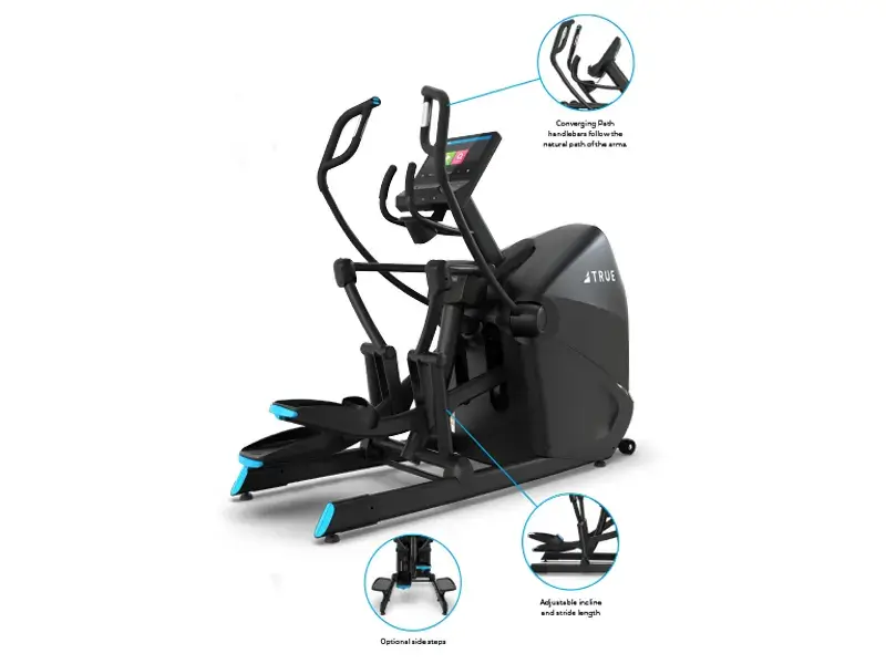 True Fitness Vapor Series XT-One Elliptical features