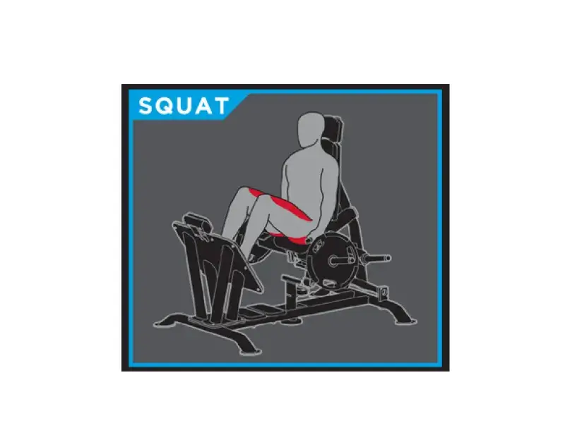 TF Palladium Plate Loaded Series 0800 Squat