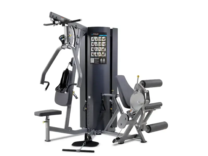 True Fitness MP Series 2 Weight Stack/3 Station Gym